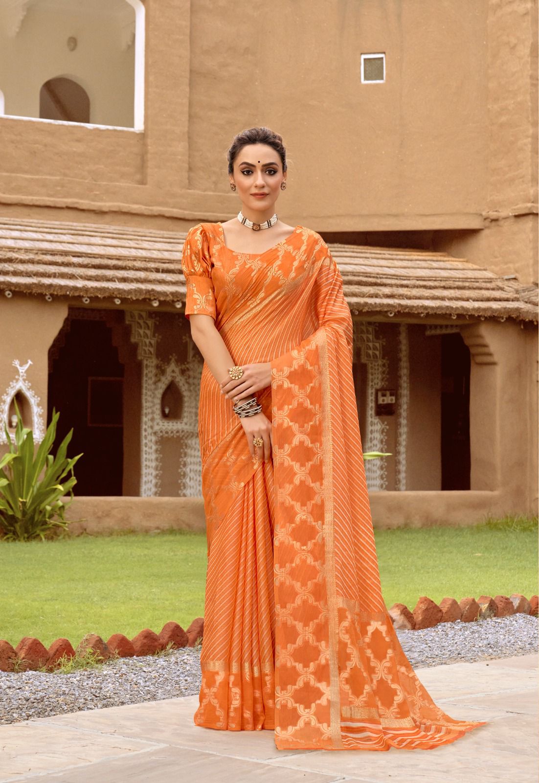 Kashvi Kavya By LT Fabrics Chiffon Sarees Catalog